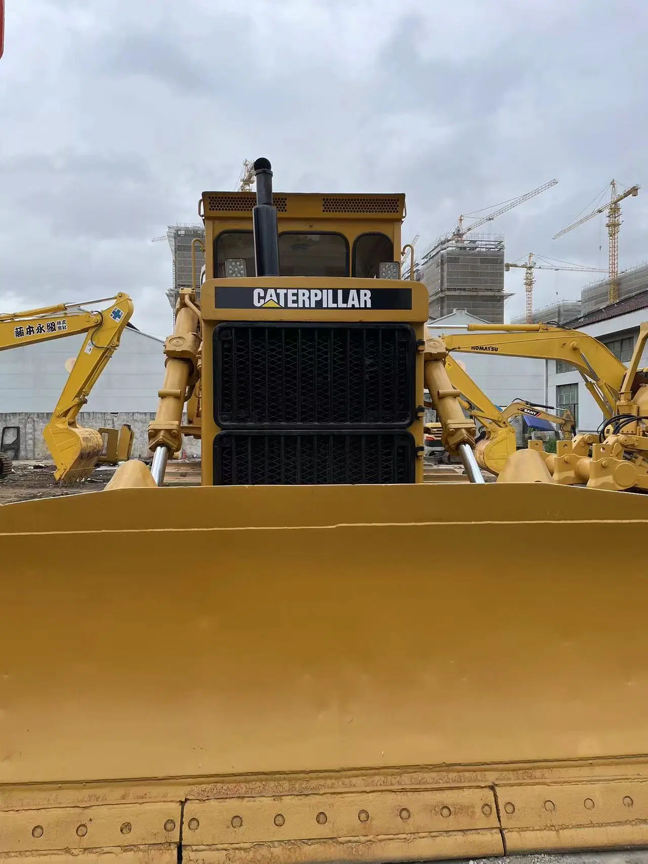 Secondhand Crawler Dozer Cat D7r Used Original Tracked Bulldozer Caterpillar D7 D6 D8