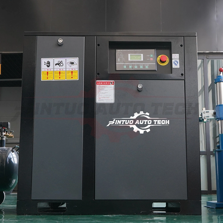 Low Price Twin-Screw Closed Type Auto Industrial Air Compressor