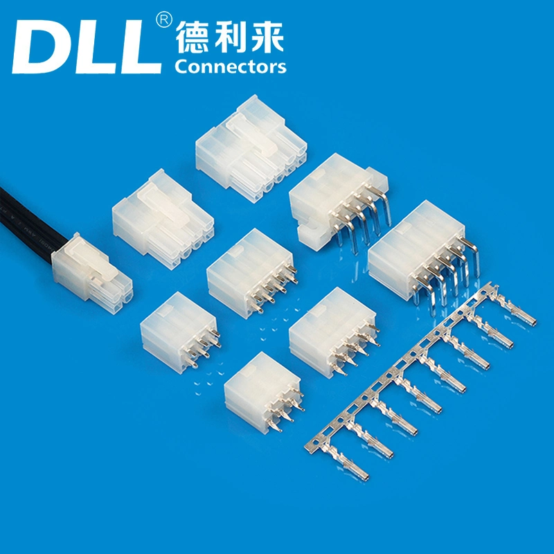 5569-6wan 6 Pin Wire to Board Connector 4.2mm Pitch Connector Wafer 26013116 26013119 26013126 26013128 with 90 Degree