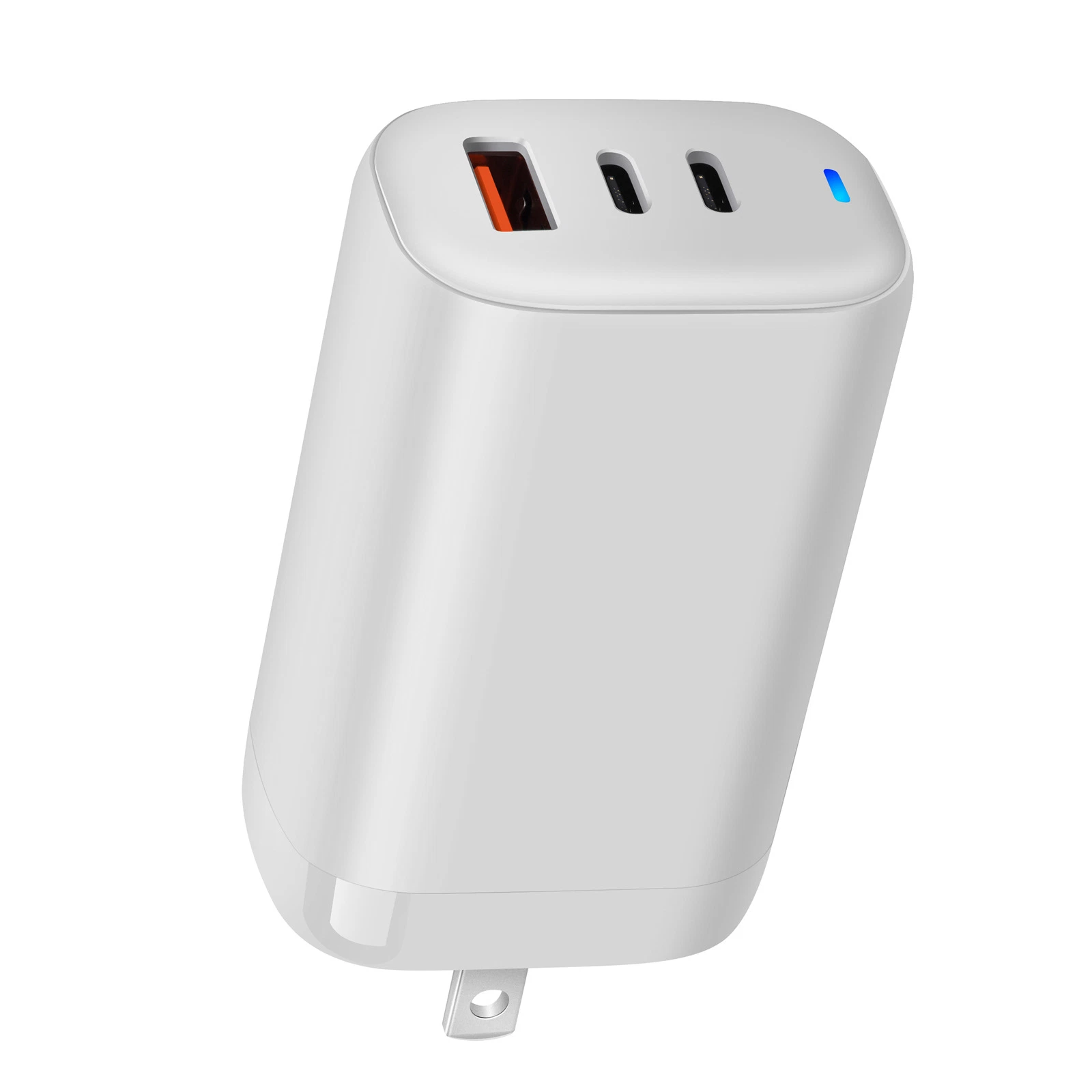 65W PPS 3-Port Fast Compact Foldable Wall Charger