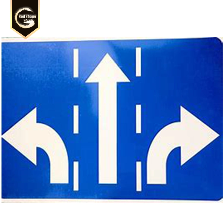 GS Road Safety Warning Traffic Signs and Meanings Arrow Directioanl Sign-0418e