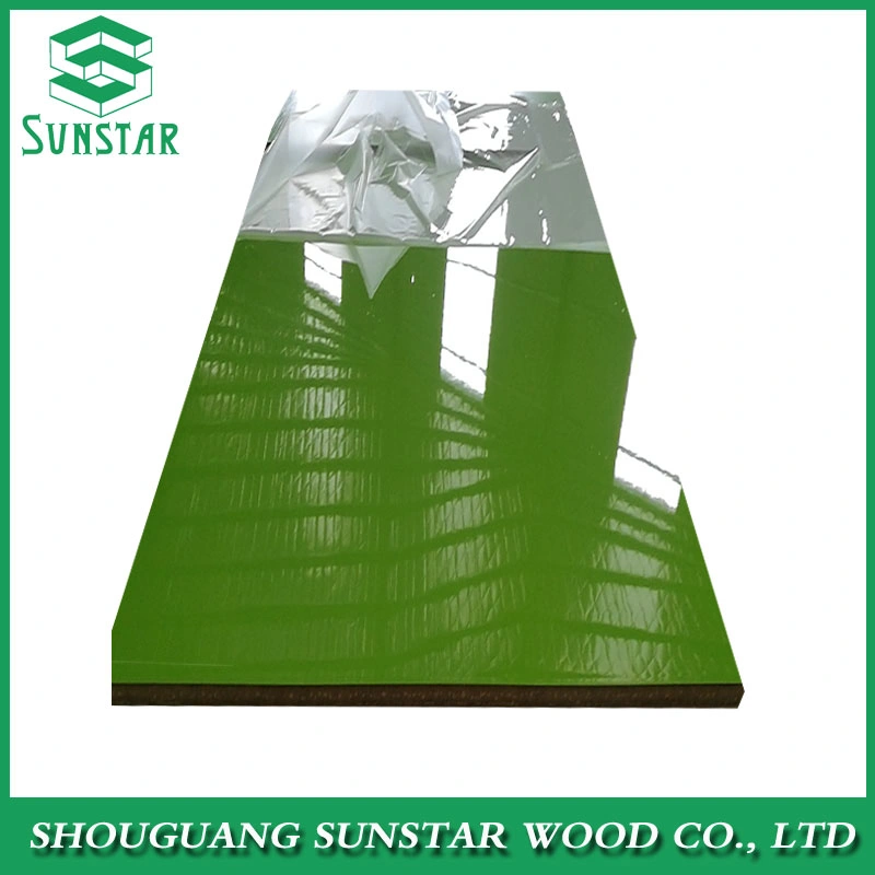 High Glossy Melamine Faced White UV Coated MDF Board