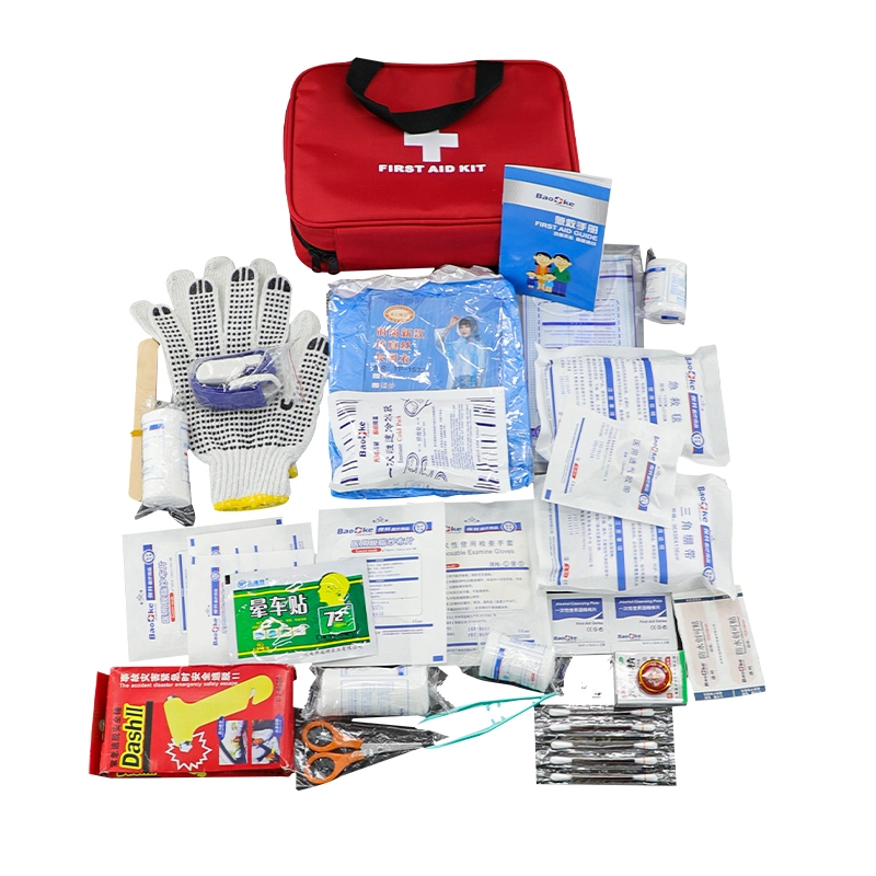 Clásica portátil de supervivencia al aire libre Kit de caja de primeros auxilios médicos