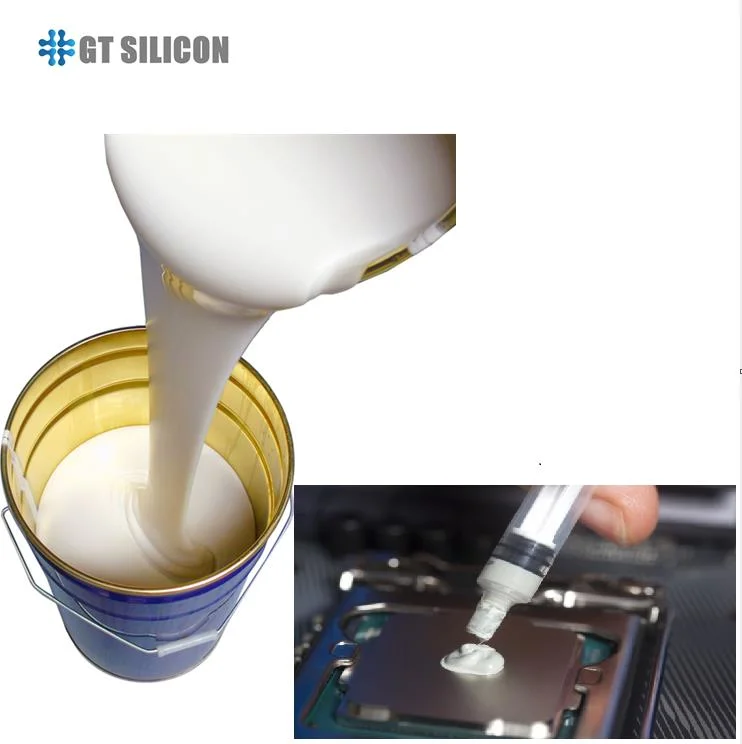 Top Quality Environmental RTV2 Liquid Silicone Adhesive for Electric Power Supplier Electronic Silicone Rubber Silicone Potting Compound