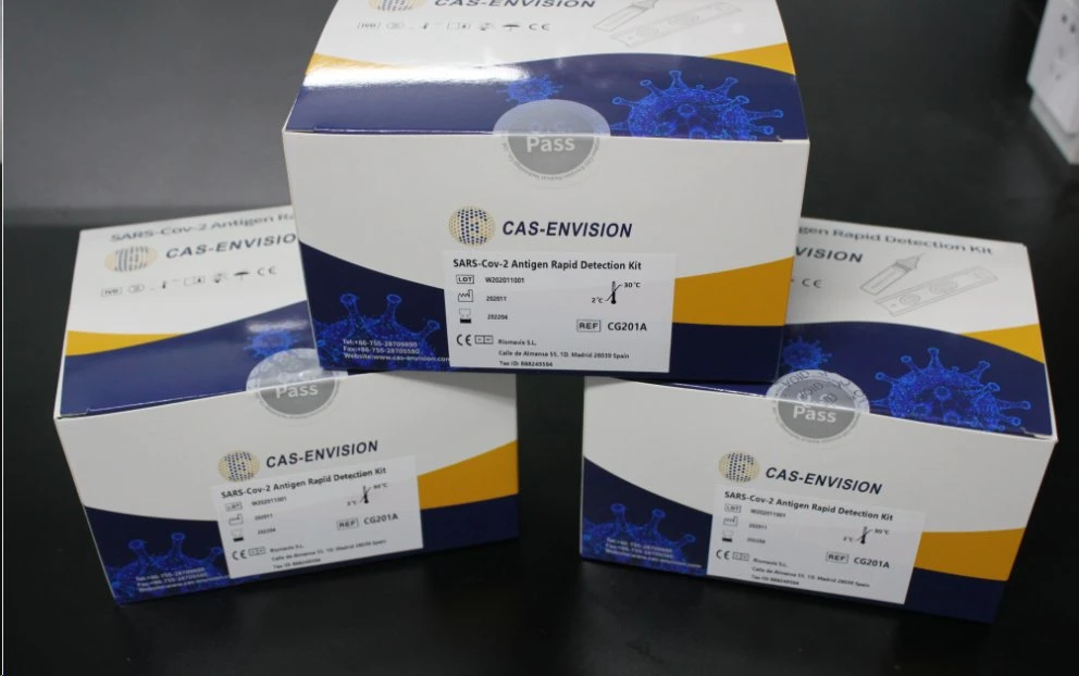 Prueba rápida de antígenos de suministros médicos Custom Disponible Kit de diagnóstico hisopo C19