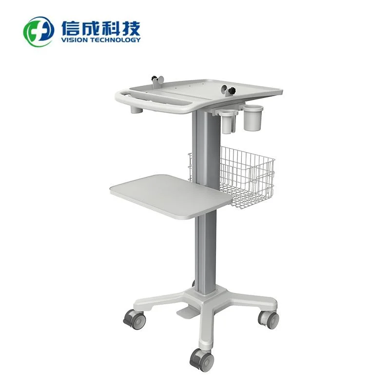 Échographe Ordinateur portable Hôpital Médical Machine ECG Chariot Support Ventilateur Trolley