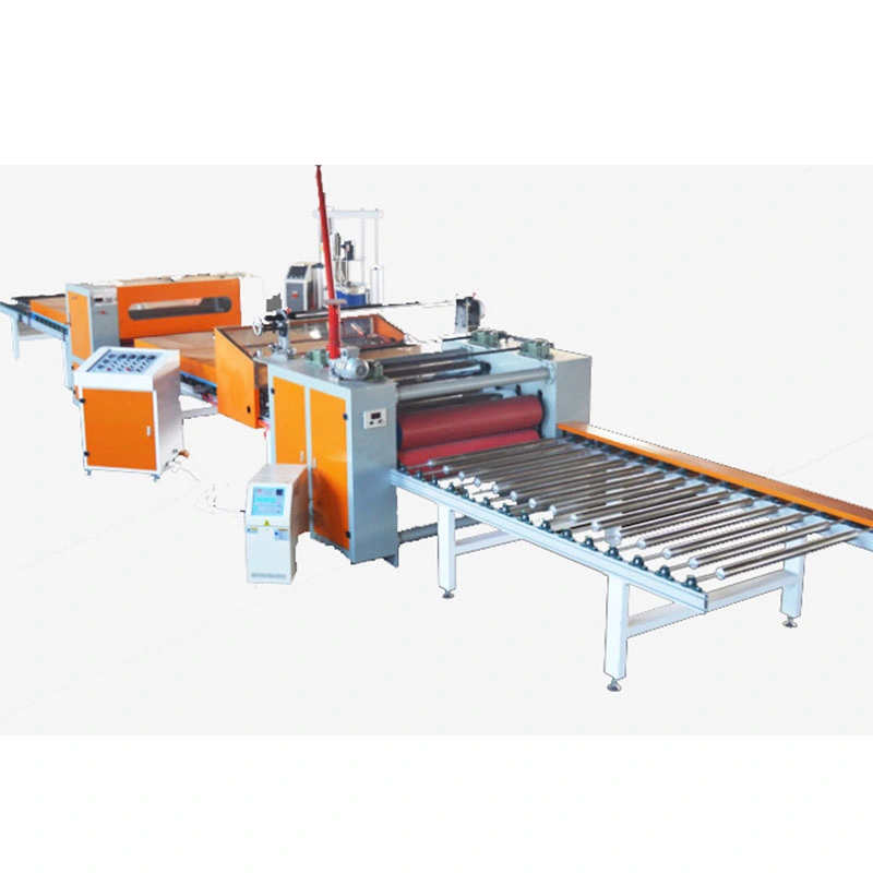 Woodworking High Gloss PVC Film Laminating Machine for High Gloss Kitchen Cabinet