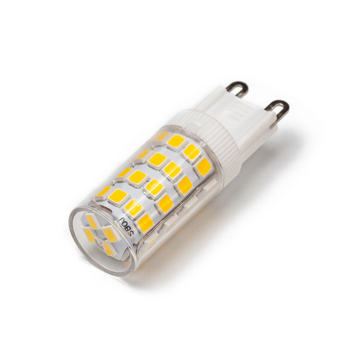 China Manufacture G9 9W Blanco cálido Blanco fresco 220V AC Luz de luz de maíz LED de dos pines