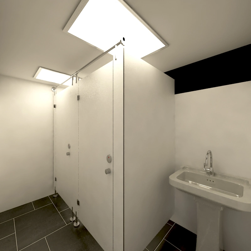 Conteneur pour le camp de travail de la chambre avec cuisine Toilettes Clinic Hospital