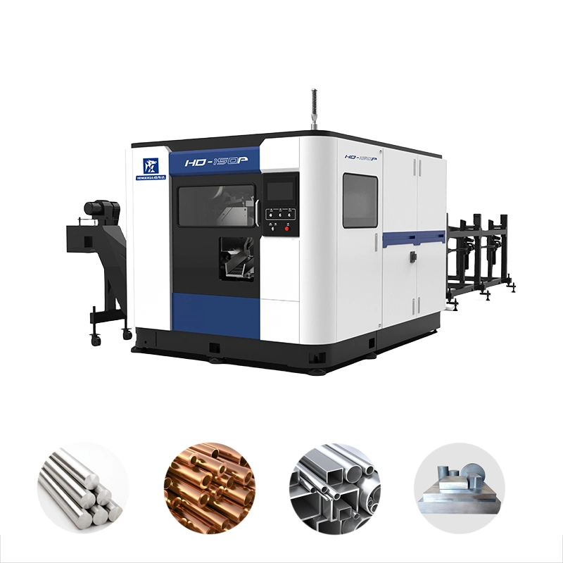 النظام الهيدروليكي ماكينات المنشار التي يتم التحكم فيها من خلال CNC ماكينة المنشار الدائرية العاملة