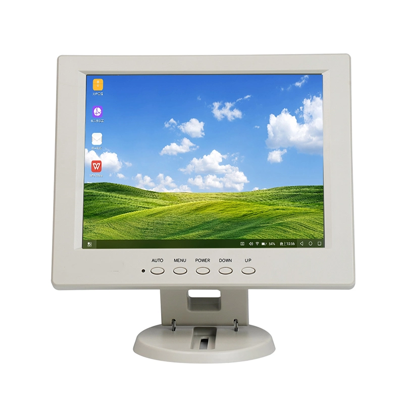 Günstige weiße 10,4-Zoll-Kamera-TV TFT LCD-Farb-CCTV Monitor mit VGA AV HDMI Eingang Großhandel