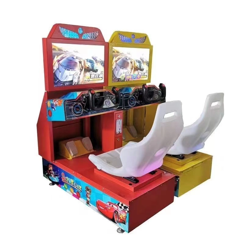 Colorful Park Rowing Boat Childred Car Driving Simulator Racing Arcade Machine