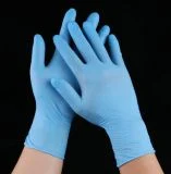 Anti-Scratch Protective Rubber Latex Nitrile Examination Disposable Nitrile Gloves Textured Non-Sterile