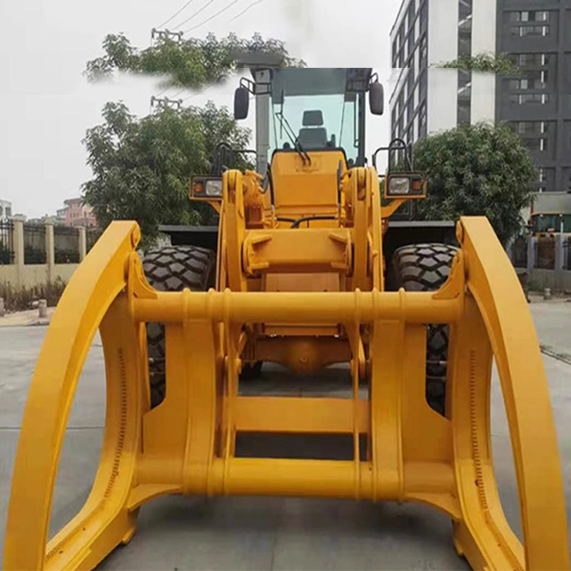 15 Tons Log Wheel Loader with Hydraulic Joystick