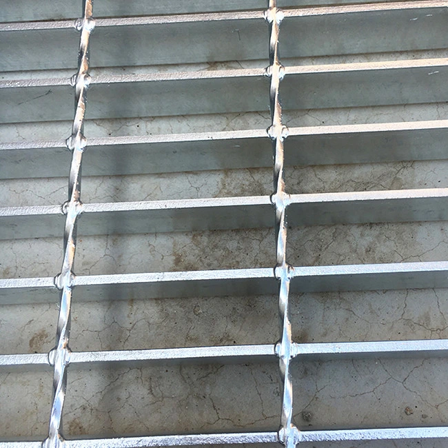 Aço galvanizado Bar gradeamento para Tampa de Inspeção, bitola da escada, andar a grade de Drenagem