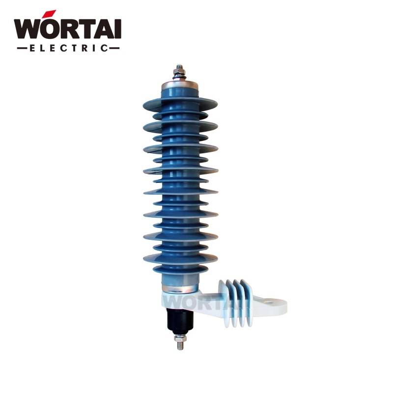 Excellent Protection Performance Lightning Protection Polymer Surge Arrester 27kv 10ka