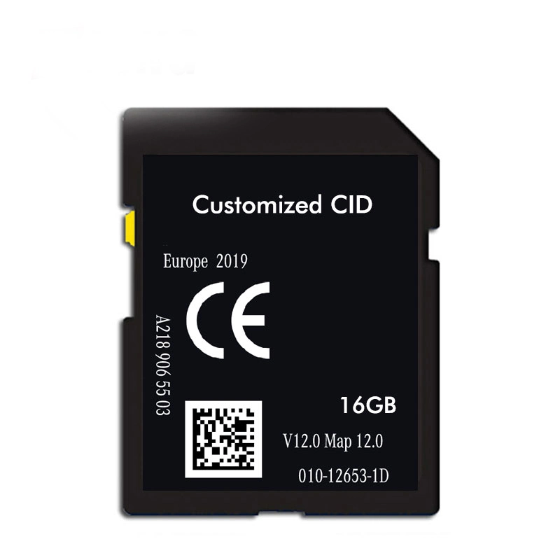 Mulberry OEM Change Cid Black Custom Cid SD Card Write/Clone Cid 16GB Memory Card for Car GPS