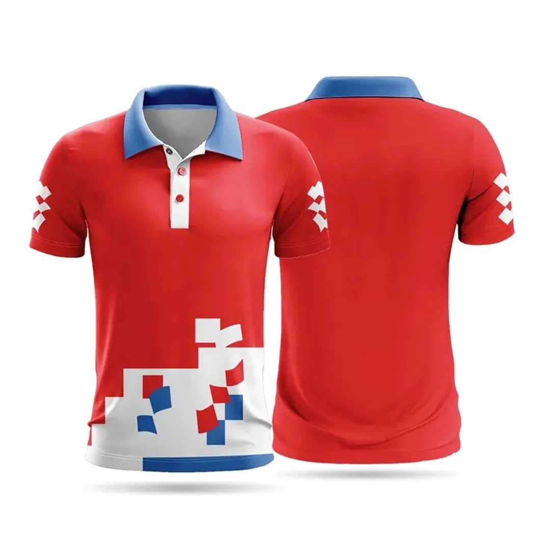 Hot Selling T Shirt Custom Sportwear Wholesale/Supplier Tee Running Tops Sublimation Polo Shirt