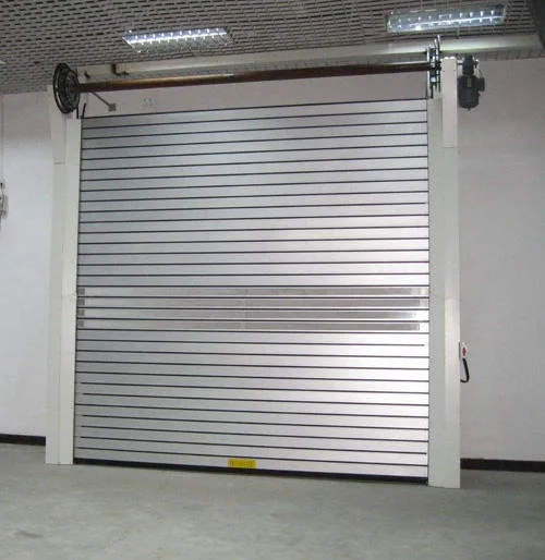 Galvanized Steel Fire Resistant Roller Door Fire Rated Rolling Door Steel Fireproof Roller Shutter