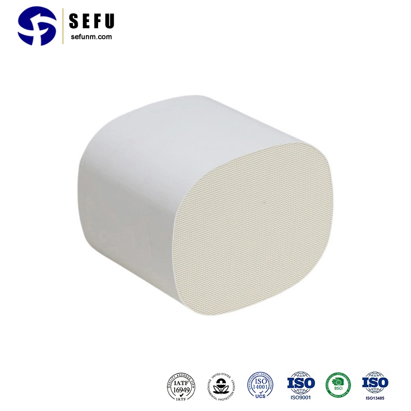 Sefu Porous Ceramic Filter China Automobile Converter Factory Geely Auto Oarts Three Way Catalytic Converter 1016001384 Carrier