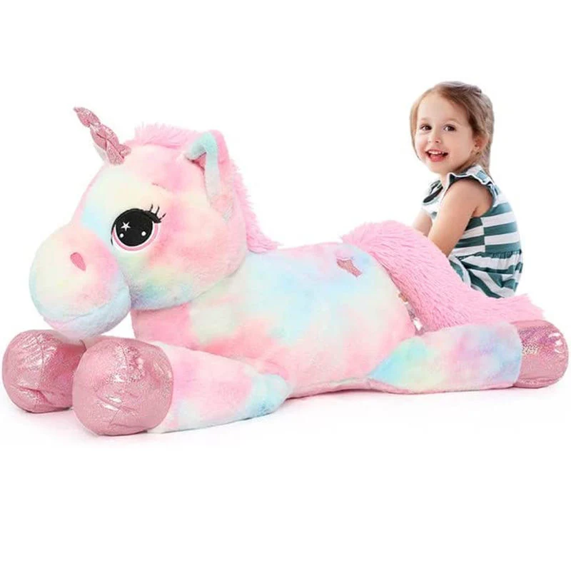 Rainbow Unicorn un jouet en peluche Cute Unicorn animal en peluche de dons pour la graduation, anniversaire ou des valentins pour les filles