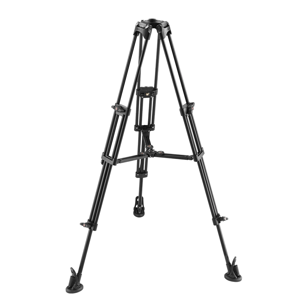 Professional Video Tripod Kit with Continuous Pan and Tilt Drag for Videographers and Cinematographers (EK780)