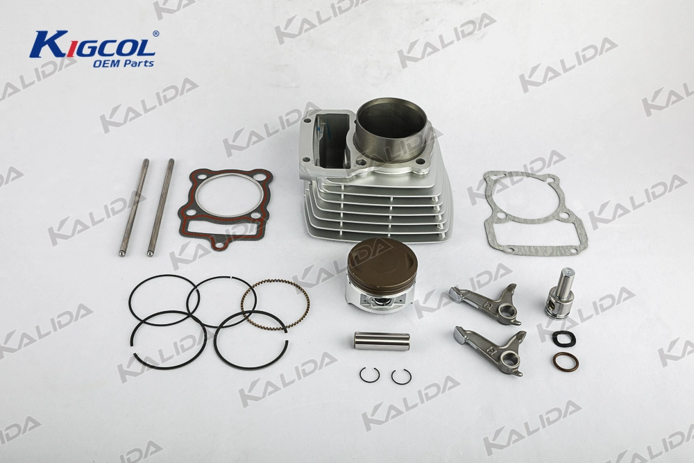 Kigcol Zylinder Kit Cg200 196cc 63,5mm OEM hohe Qualität Original Motorrad Motorteile Ersatzteile Zubehör Fit für Honda/Akt/Italika/Zs Zylinder