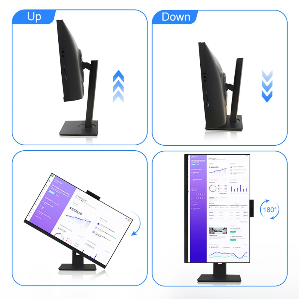 2GB Discrete Card 27 Inch Ai0 Desktop Computer OEM Brand UPS Core Laptops I3 I5 I7 Office Business Gaming Computer