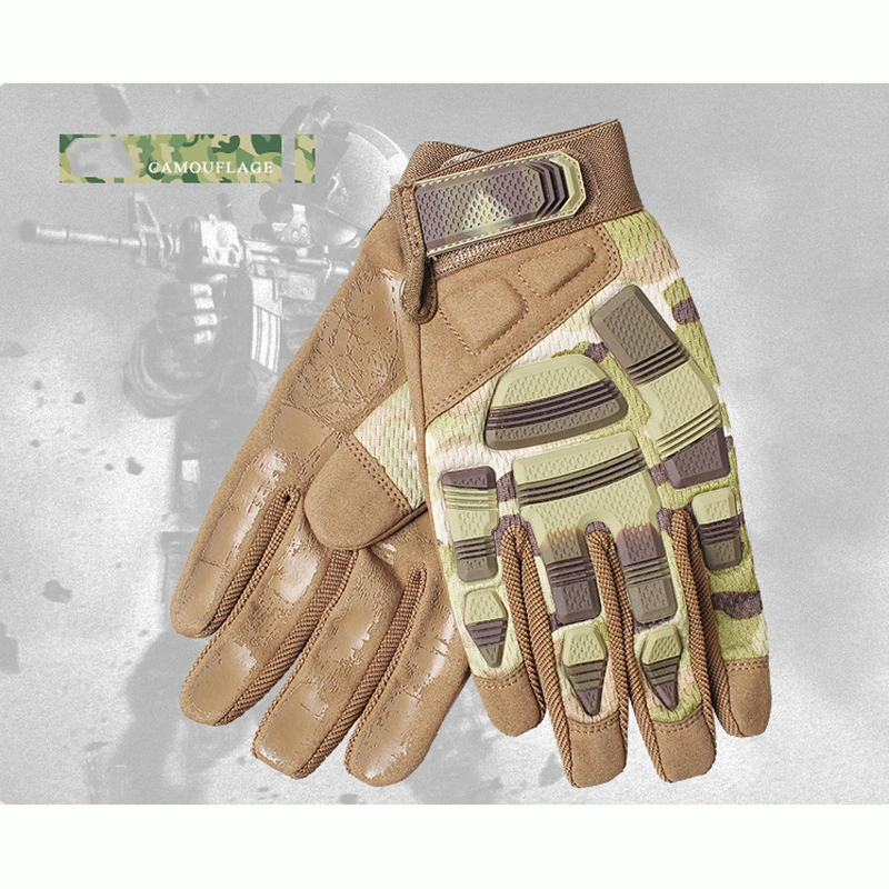 Camouflage Full Finger Gloves Outdoor Gloves Sports Racing Riding Cycling Wbb13269