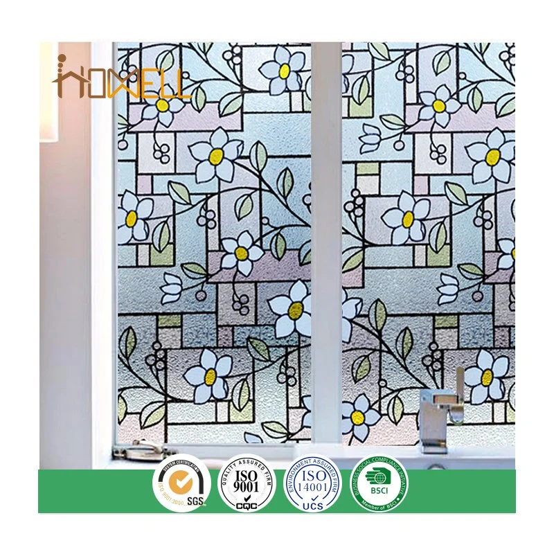 3D Printing Static Decorative Window Protective Film Stained Glass Sticker