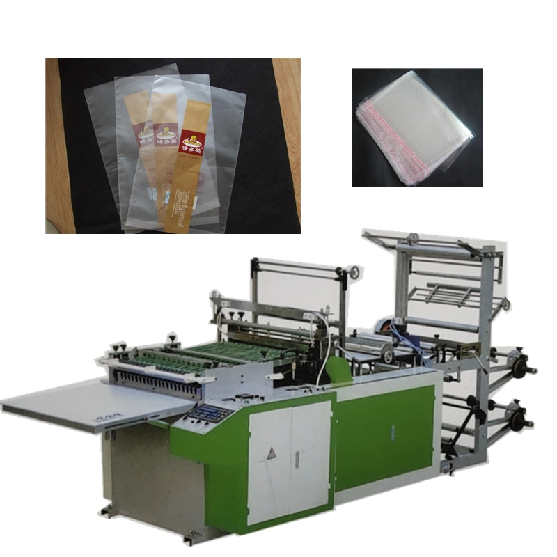 Side Sealing Plastic BOPP Computer Control Heat Cutting Shopping Bags Making Machines for Food/Gift/Tea Packaging Bag