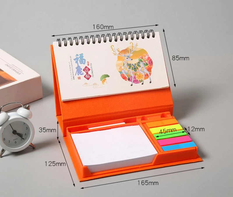 Custom Logo Creative Paper Desk Calendar for Promotional Gift