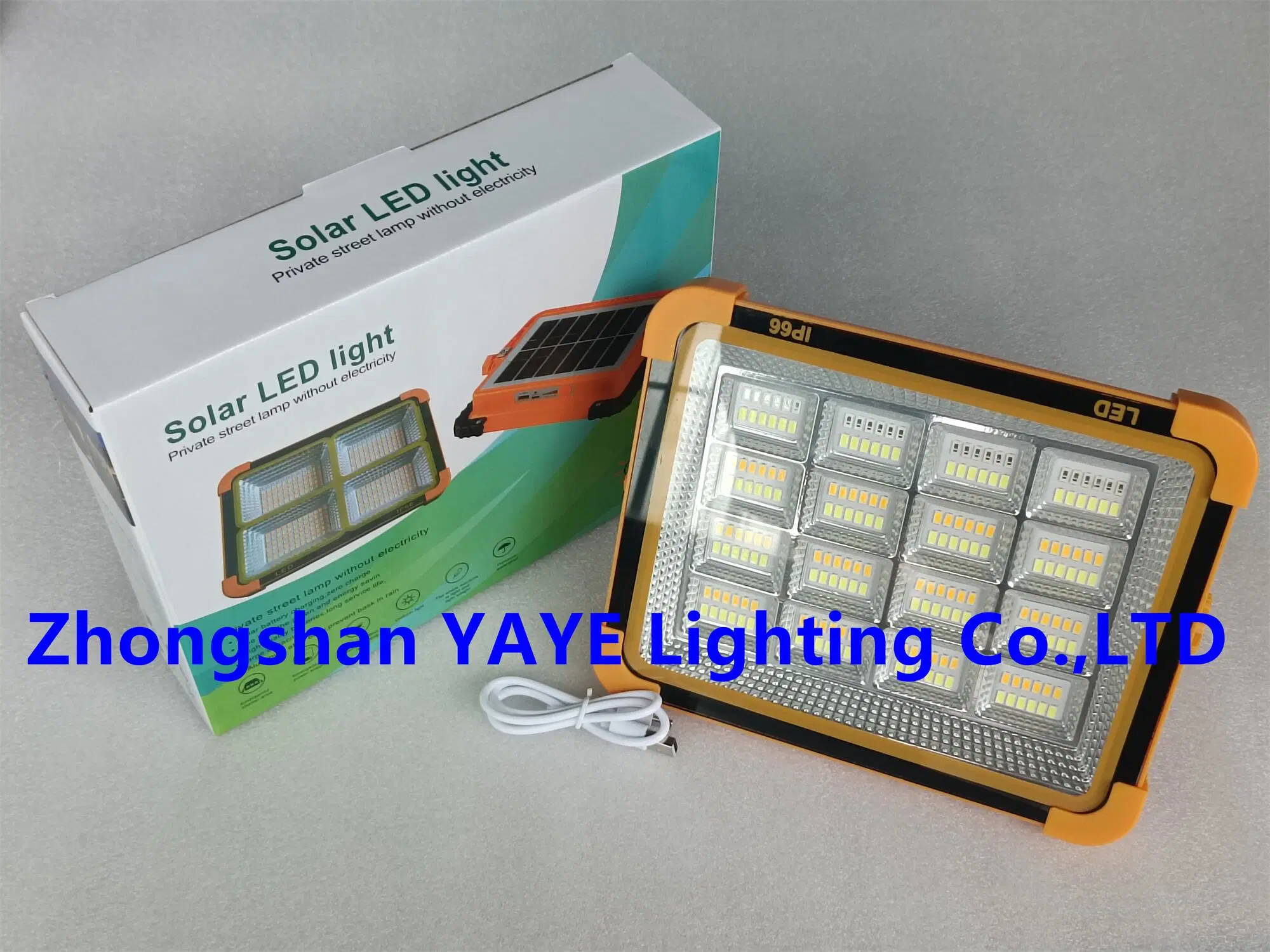 Yaye Hot Selling Factory Price CE Portable Mini 200W Lithium Battery Solar LED Camping Light with 3 Years Warranty/ 1000PCS Stock/Best Supplier