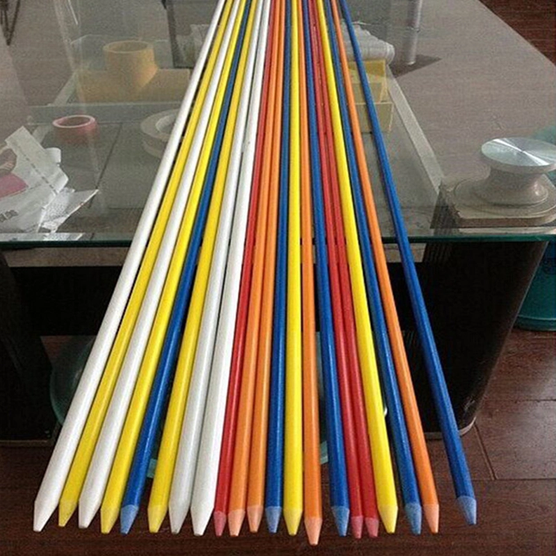 Anticorrosive Toughness Strength 1-25mm FRP Column Glass Fiber Pultrusion Bar