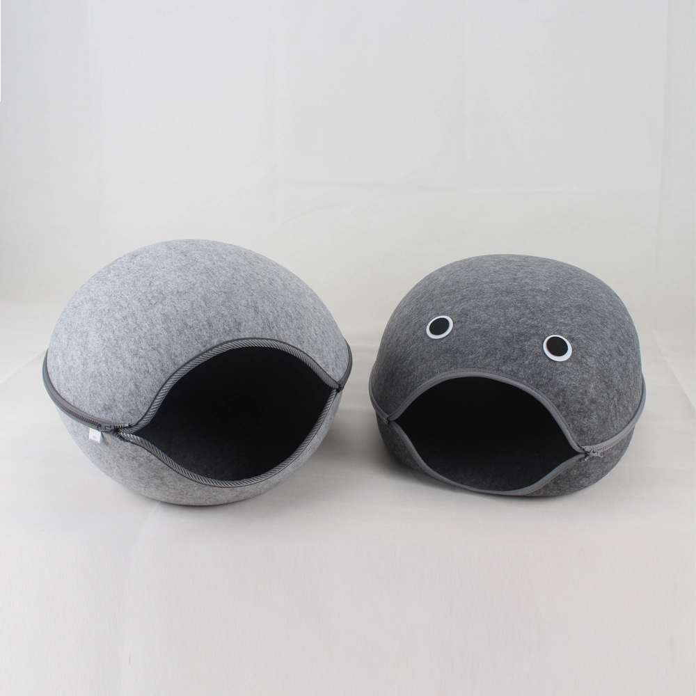 Wholesale/Supplier and Retail Luxury Pet Furniture Floor Cat Capsule Recycled Pet Felt Homes of Cat