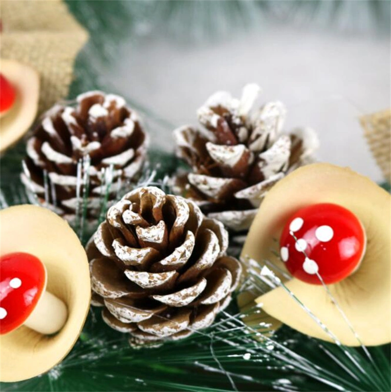 Christmas Tree Decorations in Christmas Window Christmas Wreath