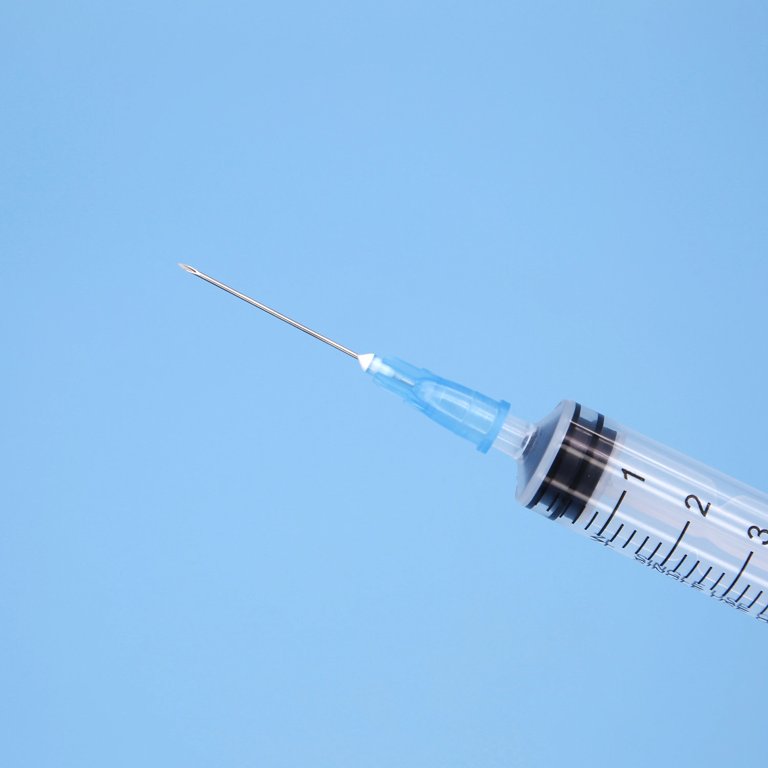 Disposable Safety Insulin Syringe with Needle