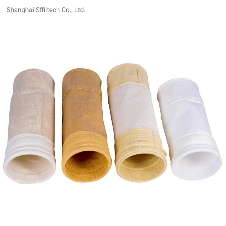 Polyester, PPS, PTFE, P84, Fiberglass Filter Material Dust Filter Bag