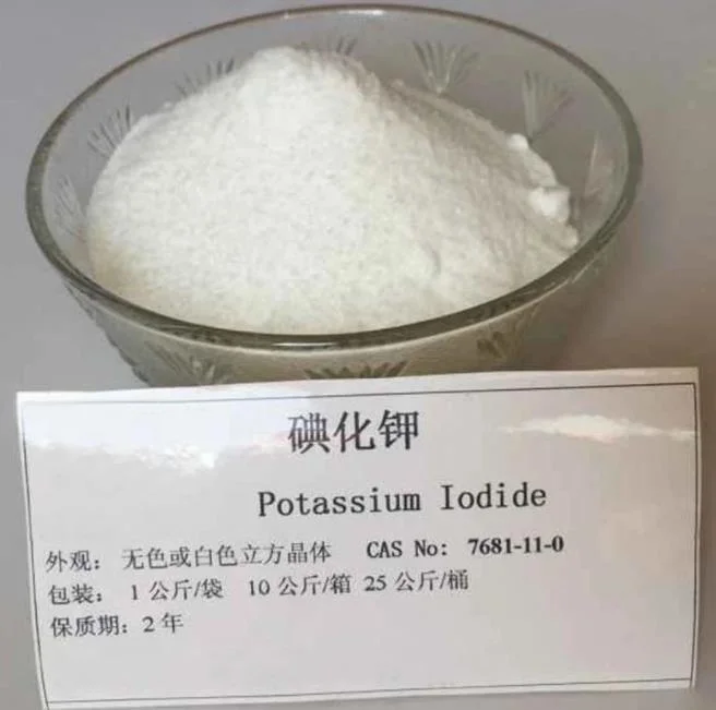 Nº CAS 7681-11-0 de yoduro de potasio con alta pureza