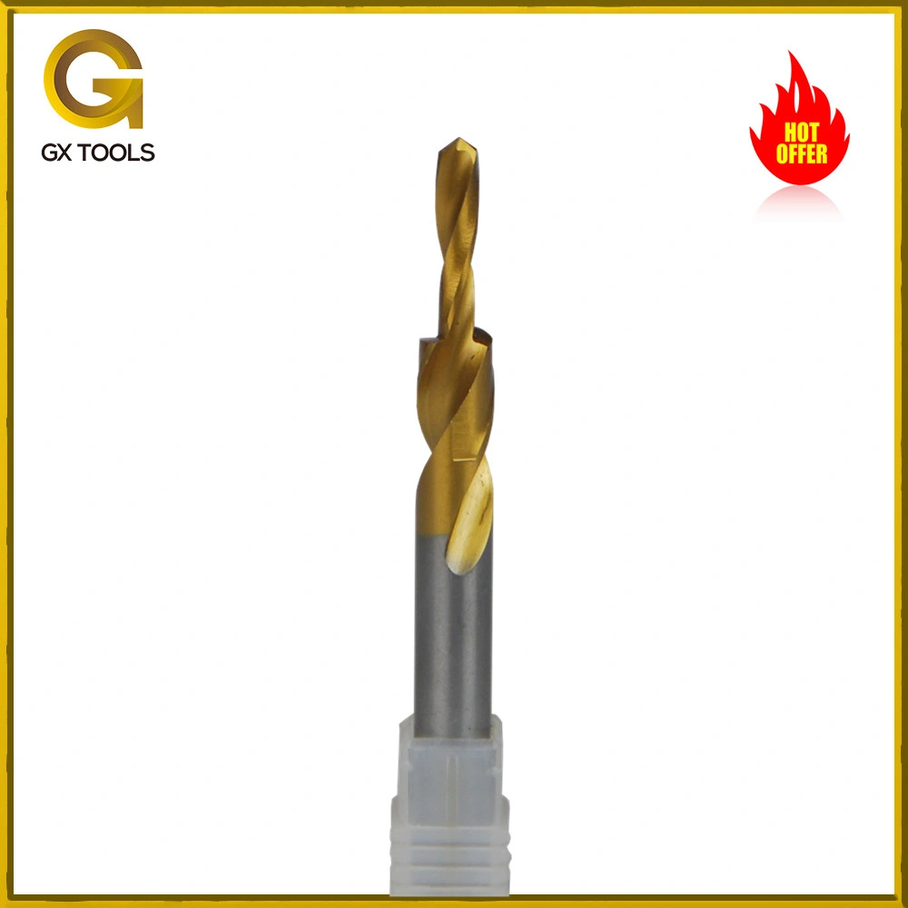 Step Drill Solid Carbide Subland Drill Alloy Stepped Drilling Tool