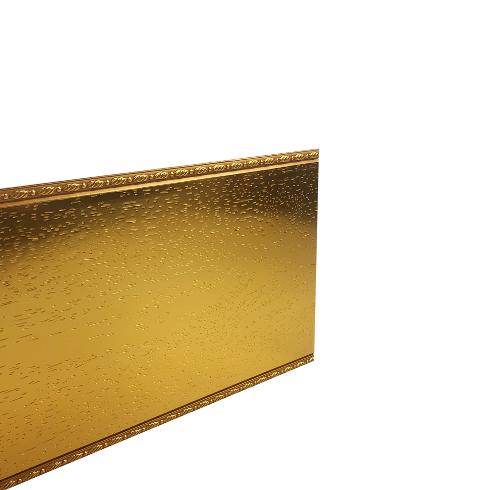 Low Price PS Polystyrene Gold Crown Moulding for Interior Decoration