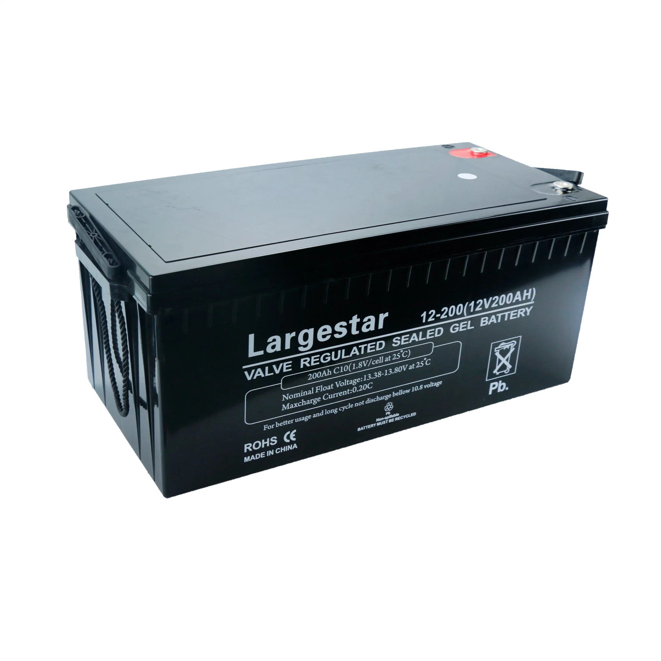 Lead-Acid Batteries Electric Bicycle Largestar/TNT/Booster 329*172*215*243mm Storage Battery 12V 100ah