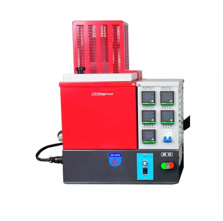 Automatic Hot Melt Adhesive Glue Filling Dispensing Machine on PCB