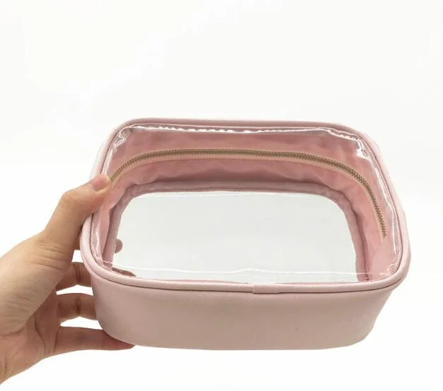 Clear PVC Bag Transparent Zipper Travel PVC Cosmetic Bag