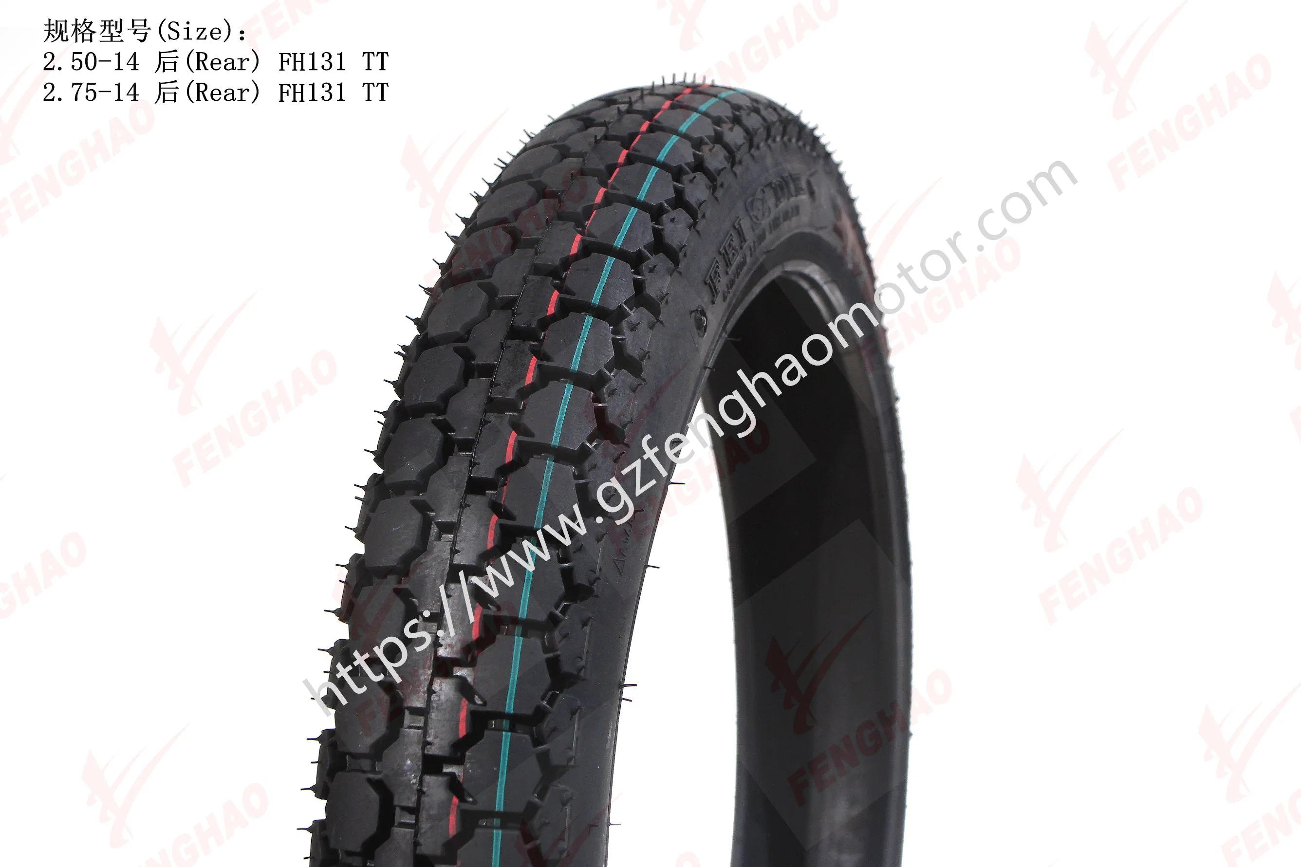 Factory Quality Motorcycle Parts Tire Tt/Tl 2.50-14 2.75-14 /2.75-14 /70-90-17/80-90-17