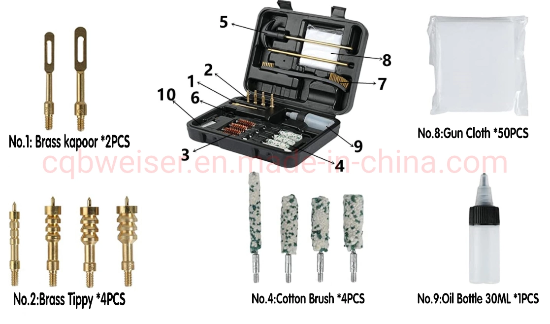 Shot Gun Cleaning Brush Kits Gun Brush Kit with Case