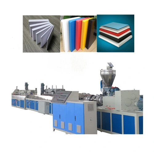 Plastic Board Plate Double Screw Extruder Equipment for Gift Bag File Bag Advertising Fan Lamp Cover Food Packing Plant Machine