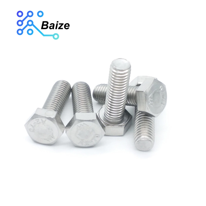 Auto Fastener All Size Custom Stainless Steel Grade 8.8 Hex Bolt