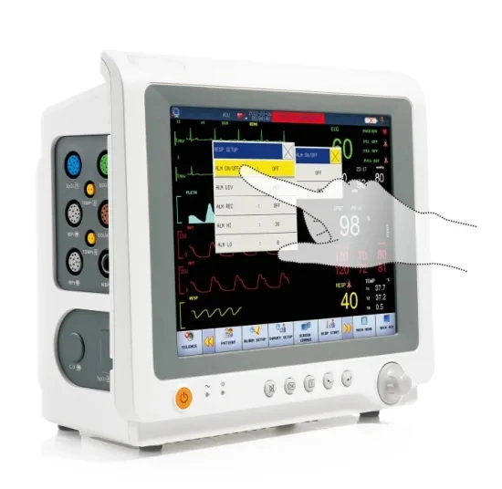 Syp Multi-Language 12.1 15 Inches Best Quality Patient Monitoring Cardiac Monitor System