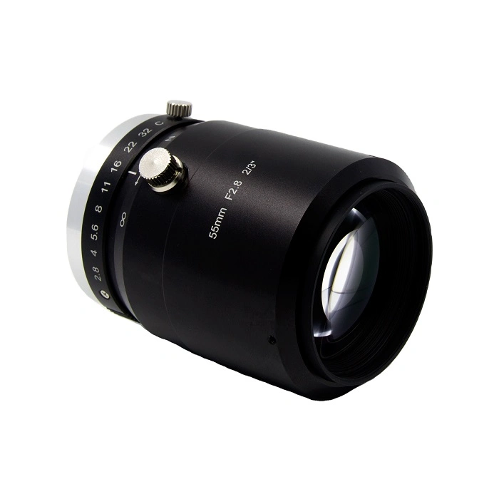 5MP 55mm 2/3" F2,8 C Mount Zoom Industriekamera Maschine Vision-Objektiv